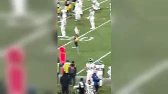 Hot Busty Woman Interrupts Steelers Game