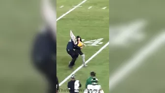 Hot Busty Woman Interrupts Steelers Game
