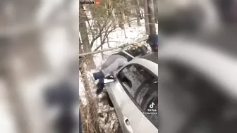 Illegal Street Takeover: Thugs Beat Man With Bronco And Pin