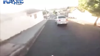 Instant Karma Of Cyclists According To A Bird's Eye View