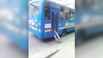 Instant Karma For The Bus Thief