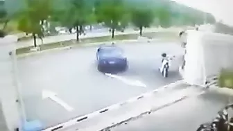 Instant Karma For Car Thieves