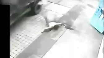 Instant Karma For Those Who Slash Their Tires
