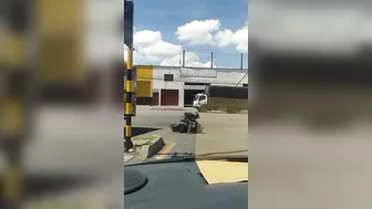 Kicking A Car When It Is Not Secured While In A Tantrum