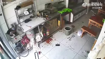 Man's Pants Burned In Kitchen Gas Explosion