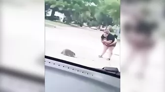 Little Badger Versus Fat Woman