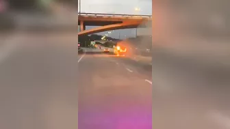 Truck Burned