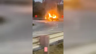 Truck Burned