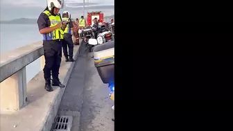 Malaysian Man Dies After Jumping From High Bridge