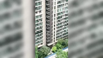 A Man Jumped From A High Building In China