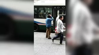 Man Pees On Street And Uses It To Wash His Hair
