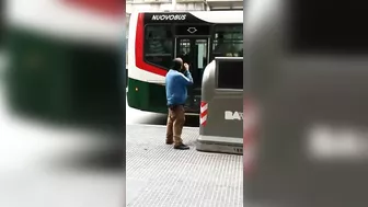 Man Pees On Street And Uses It To Wash His Hair
