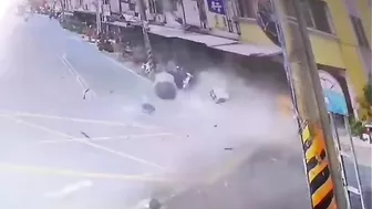 Man Drives Car Into Store