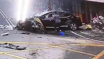 Man Drives Car Into Store