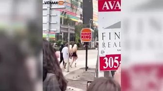 Miami Man Spotted Walking Two Blonde Twins