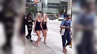 Miami Man Spotted Walking Two Blonde Twins