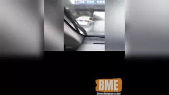 Man Was Stuck In Windshield At 110 Km/h