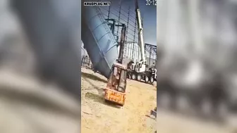 Man Crushed To Death By Crane Arm