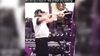 Man Makes "The Russians Are Coming" Set