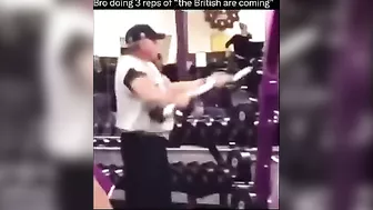 Man Makes "The Russians Are Coming" Set