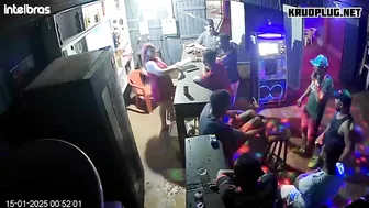 Man Beats Bartender With Stool