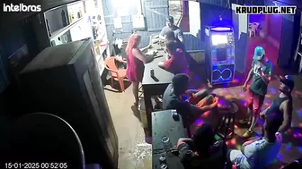 Man Beats Bartender With Stool