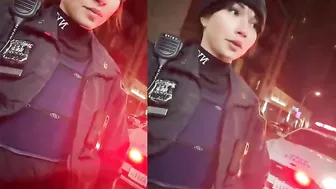 Man Tries To Flirt With NYPD Officer, She Starts Blushing