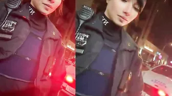 Man Tries To Flirt With NYPD Officer, She Starts Blushing