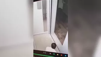 Man Trips In Elevator
