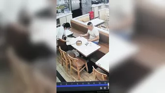 Man's Balls Cooked By Clumsy Waitress