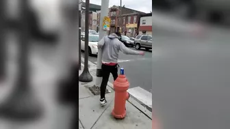 Man Falls In Love With A Pole