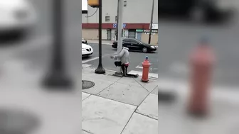 Man Falls In Love With A Pole