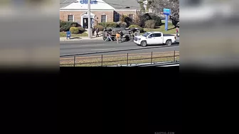 Massive Fight After Car Accident