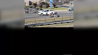 Massive Fight After Car Accident
