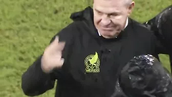 Mexican Football Coach Hit In The Head With Beer