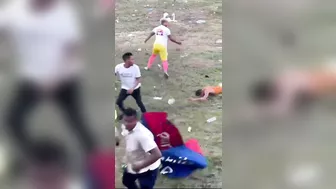 Idiots Can't Last More Than A Second Fighting A Bull