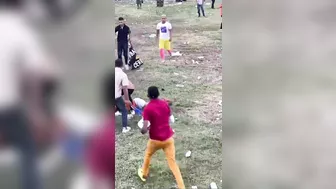 Idiots Can't Last More Than A Second Fighting A Bull