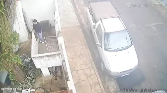 Woman's New Ultimate Goal As She Climbs Stairs