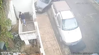 Woman's New Ultimate Goal As She Climbs Stairs