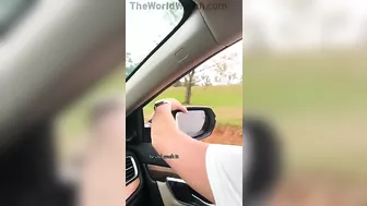 Ostrich Enjoying A Wonderful Trip