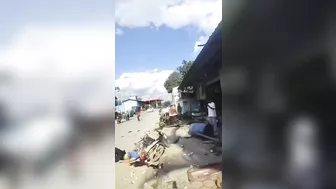 Out-of-control Pickup Truck Crushes Everything In Its Path