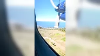 A Passenger's Luggage Fell From The Plane