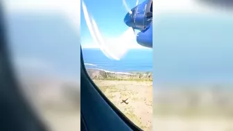 A Passenger's Luggage Fell From The Plane