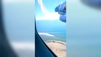 A Passenger's Luggage Fell From The Plane