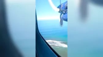 A Passenger's Luggage Fell From The Plane