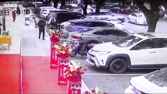 Pedestrians Become Hood Ornaments