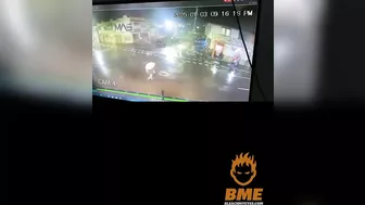 Pedestrian Killed While Crossing Road With Umbrella