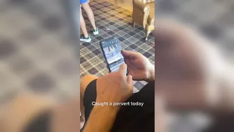 Pervert Takes Photos Of Slut's Wet Ass In Bar