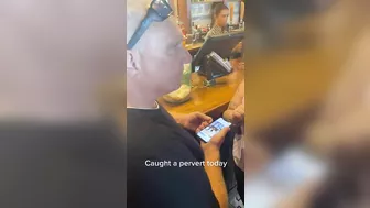 Pervert Takes Photos Of Slut's Wet Ass In Bar