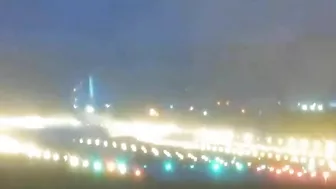 Planes Unable To Land During Taiwan Typhoon